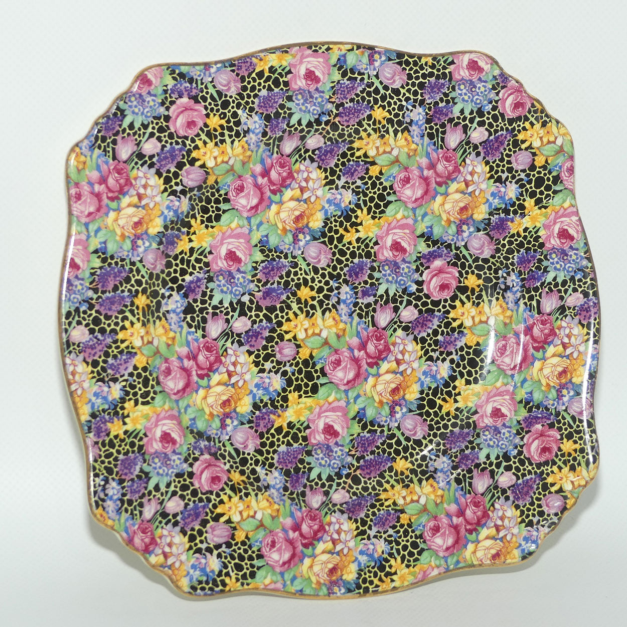 Royal Winton Hazel Chintz square plate | 20cms square