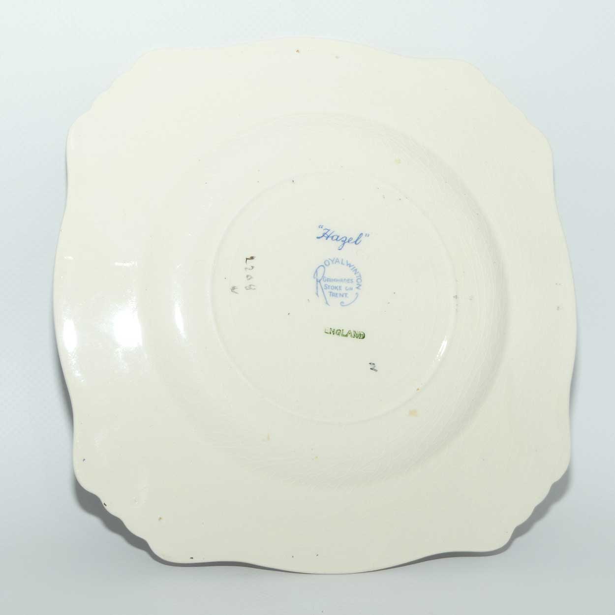 Royal Winton Grimwades Chintz Hazel pattern sandwich plate | 20cm square