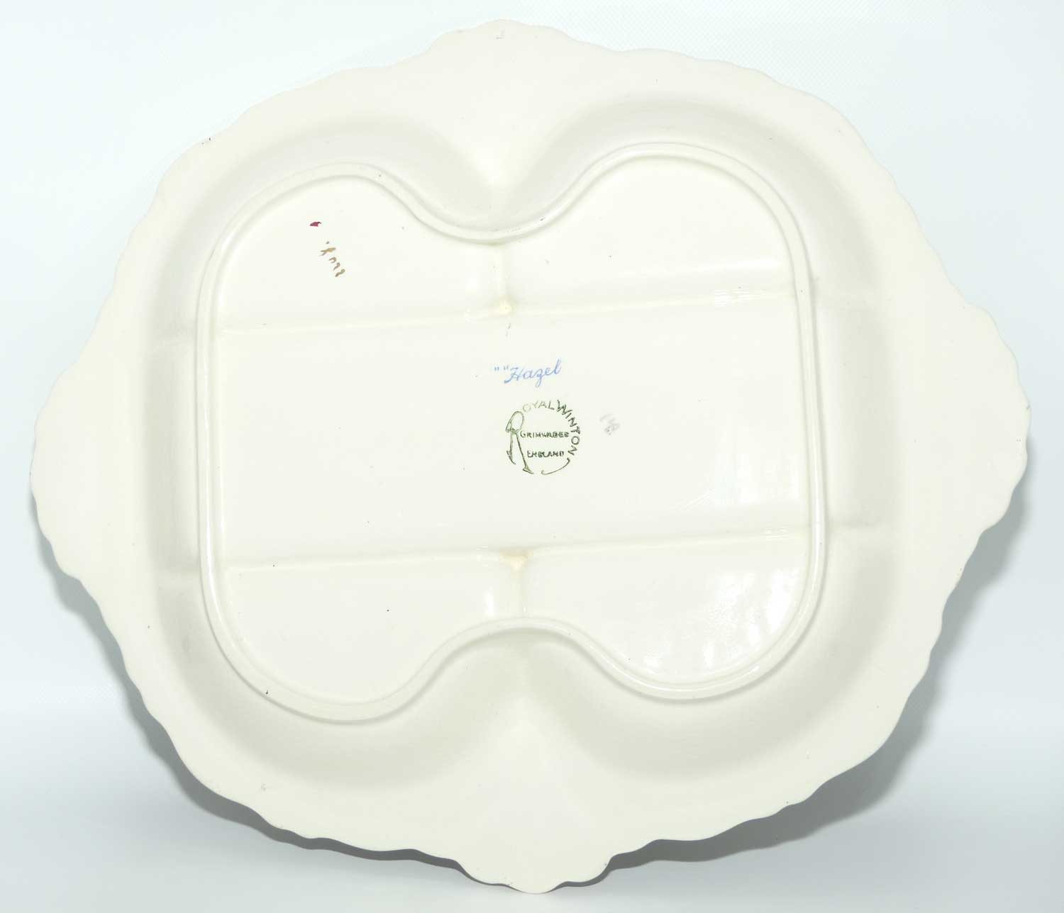Royal Winton Hazel Chintz 5 section divided savoury tray