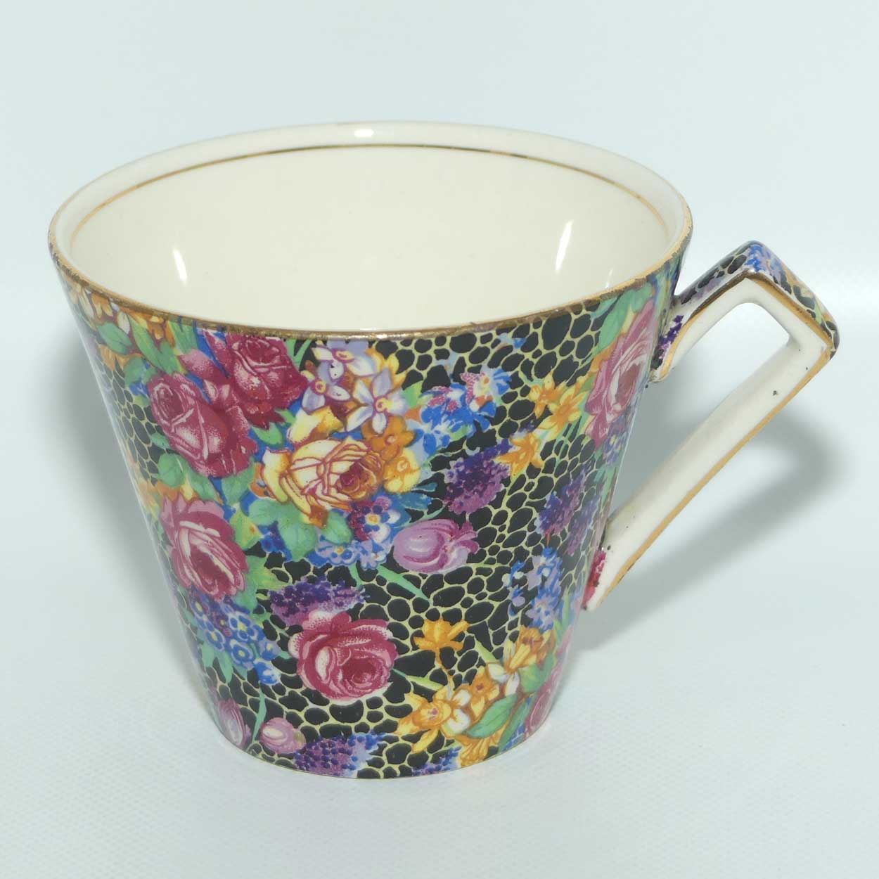 Royal Winton Chintz Hazel trio | Deco shape