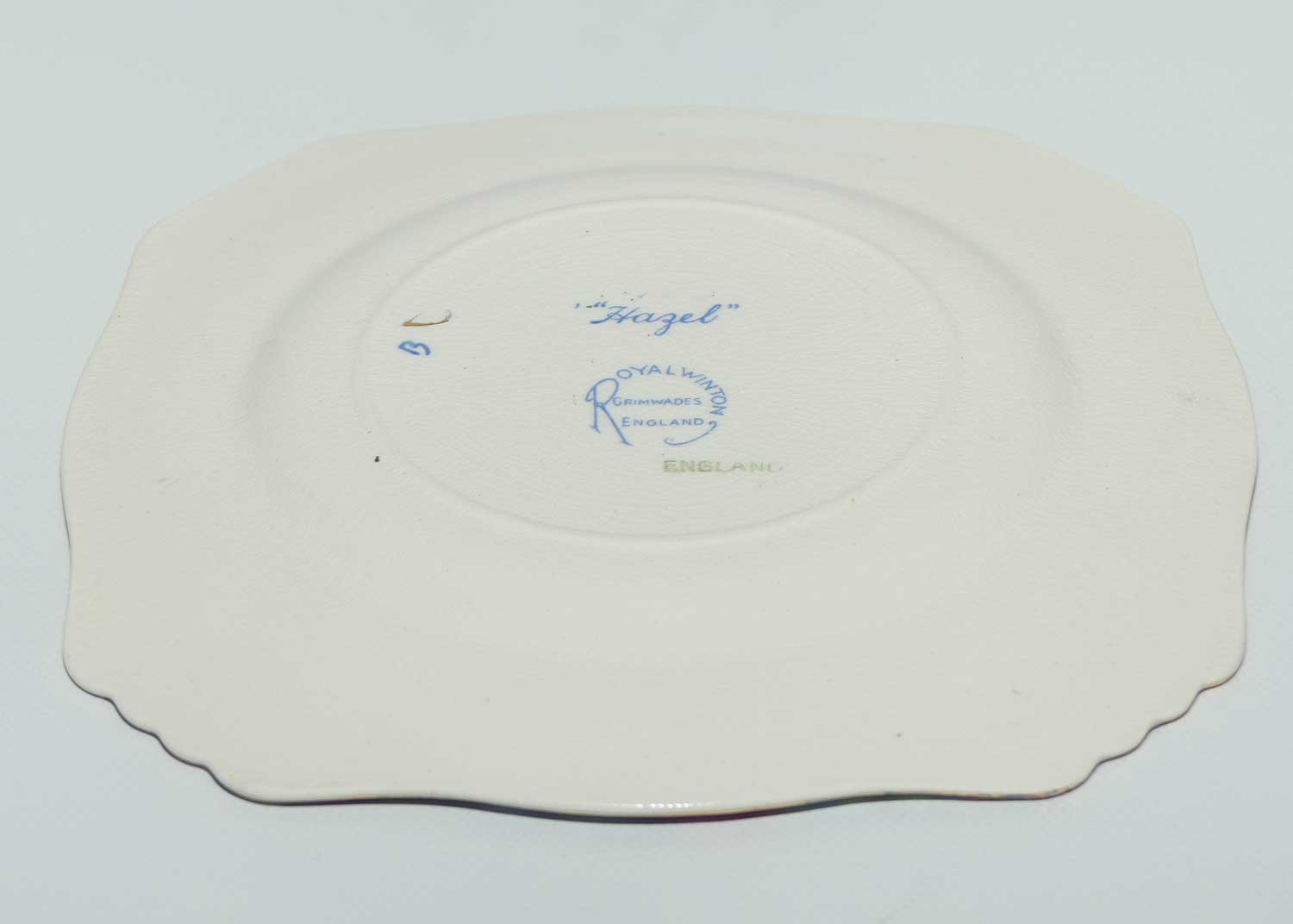 Royal Winton Chintz Hazel trio | Deco shape