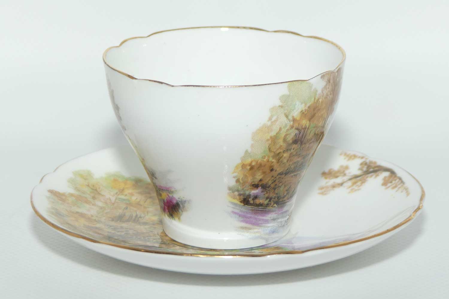 Shelley Cambridge shape Heather coffee duo | 13418