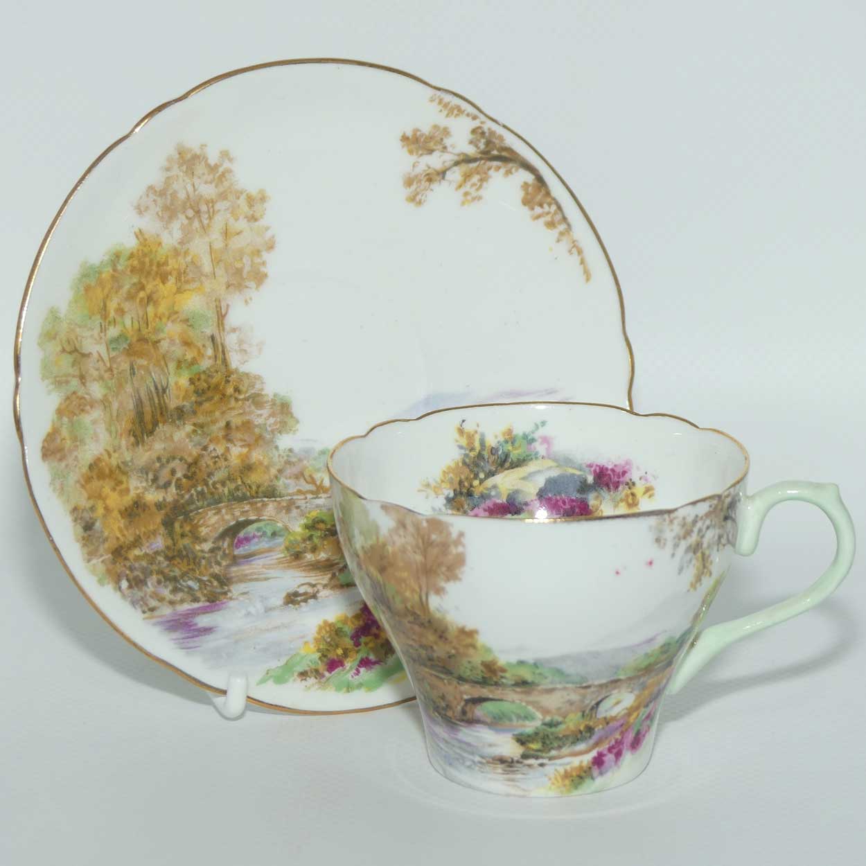 Shelley Cambridge shape Heather coffee duo | 13418