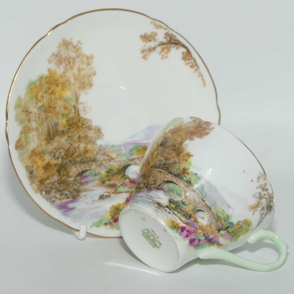 Shelley Cambridge shape Heather coffee duo | 13418