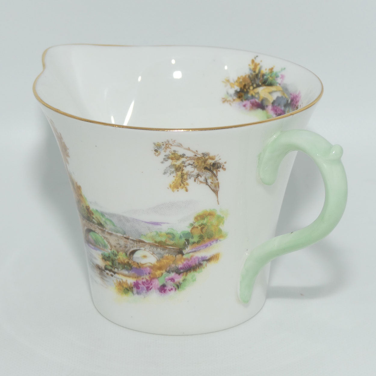 Shelley Perth shape Heather pattern milk jug