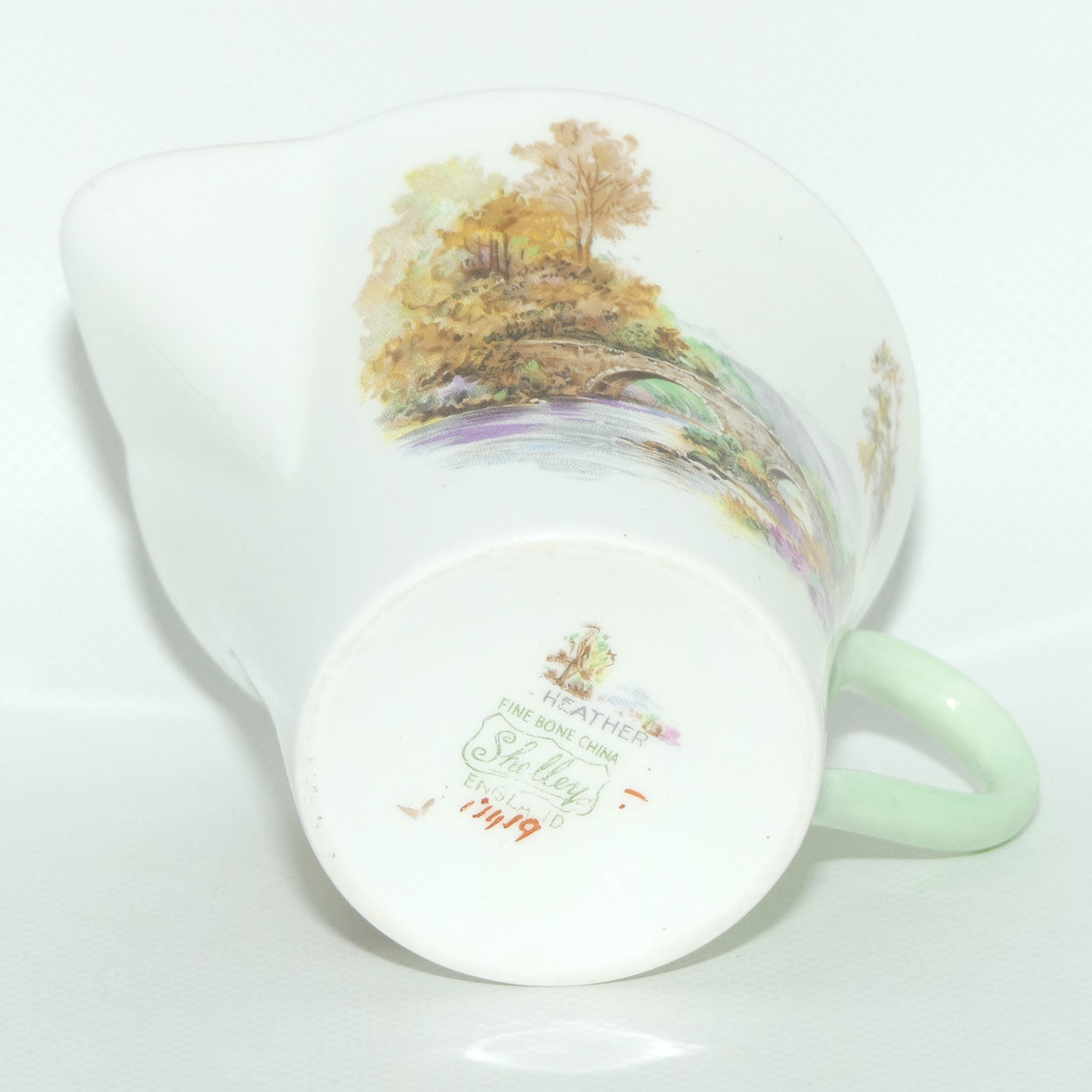 Shelley Perth shape Heather pattern milk jug