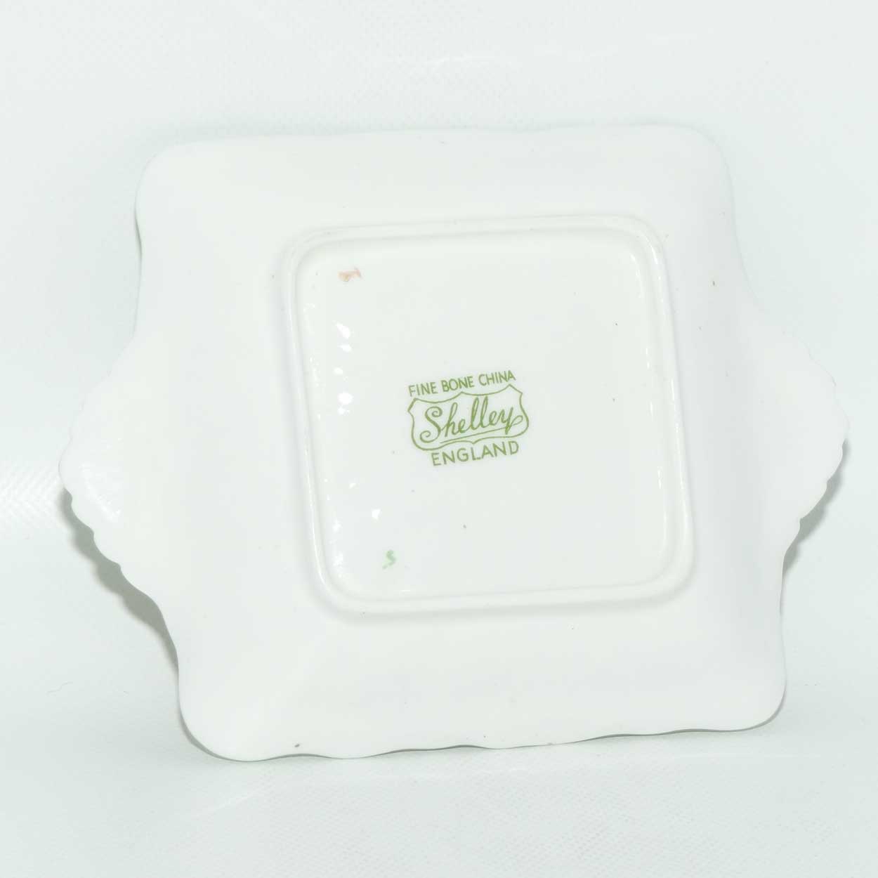 Shelley Heather pattern tab handle pin dish | #1