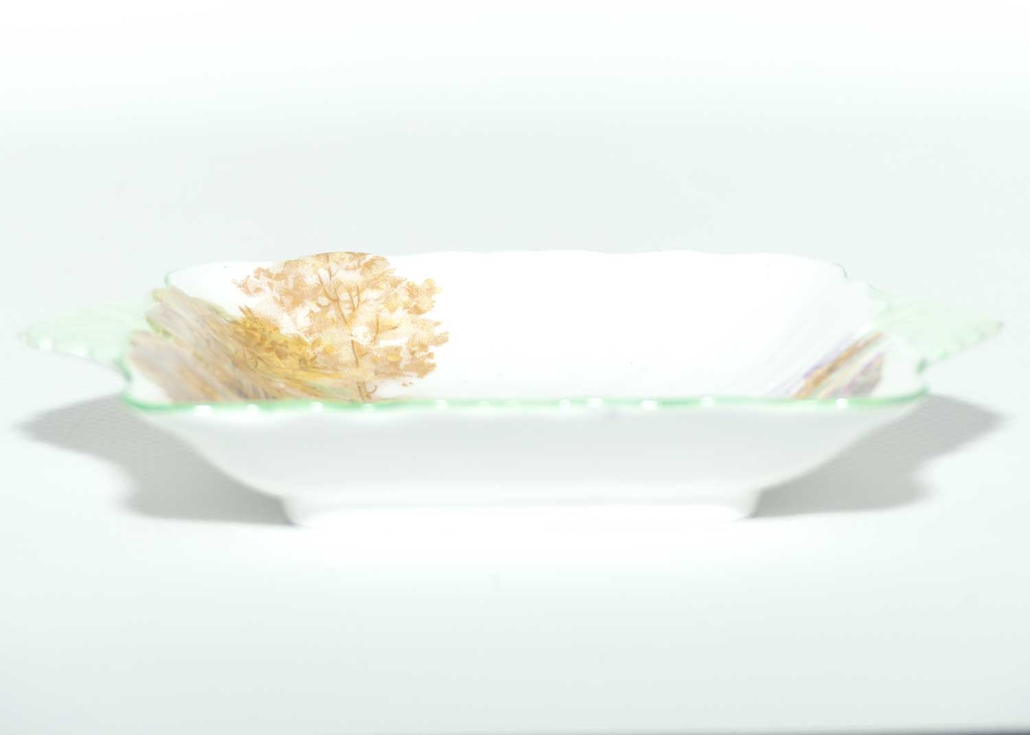 Shelley Heather pattern tab handle pin dish | #2