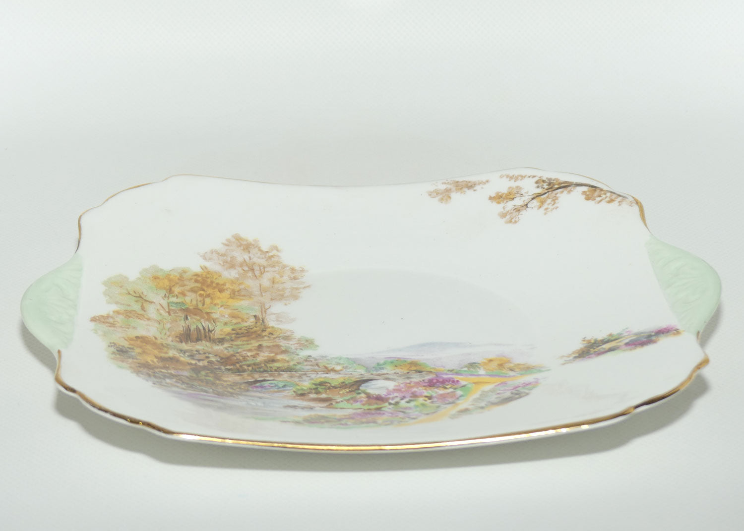 Shelley Heather pattern cake plate | #1