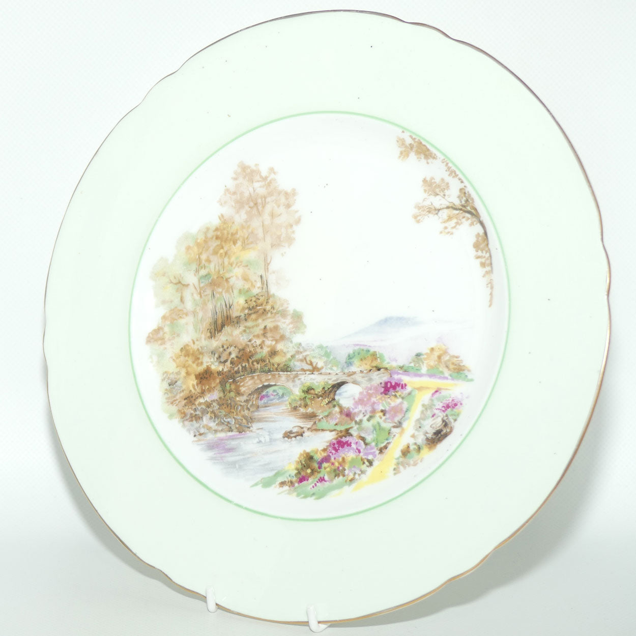 Shelley Heather pattern round plate | 27cms