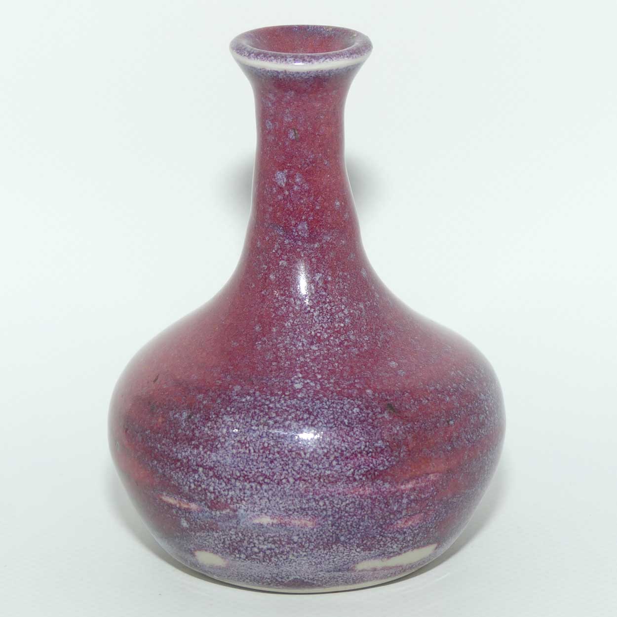 Heather Russell Australian Pottery | Small Flambe Glaze vase