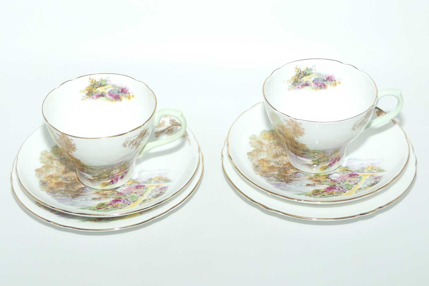 Shelley Heather pattern 21 piece afternoon tea set