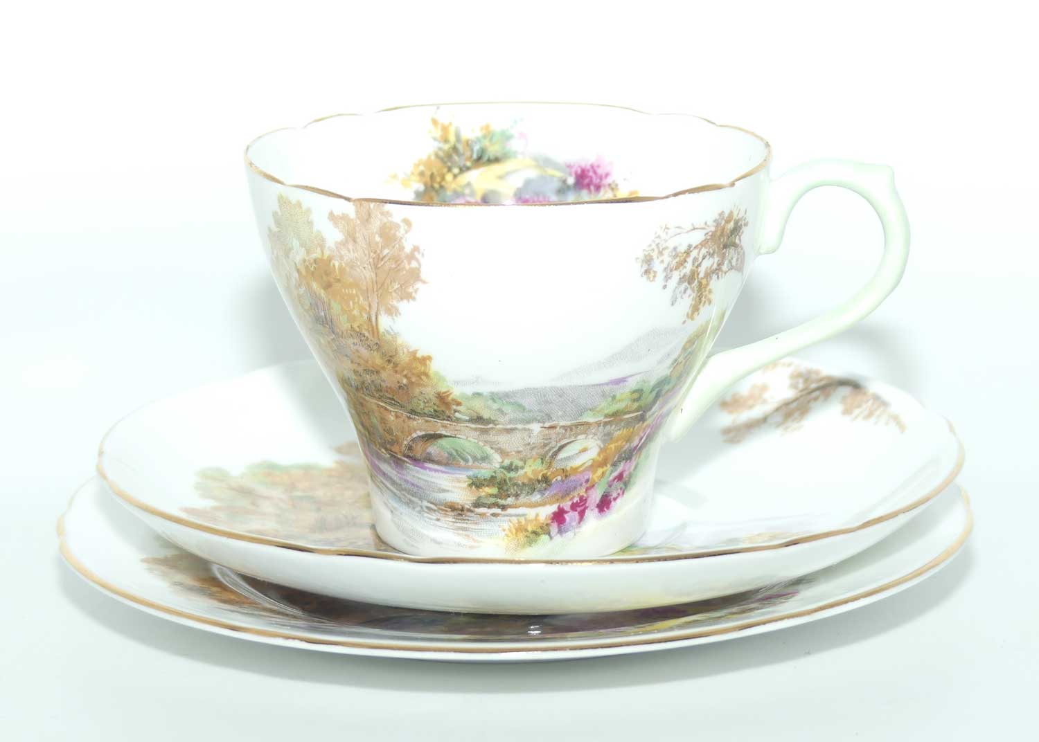 Shelley Heather pattern 21 piece afternoon tea set