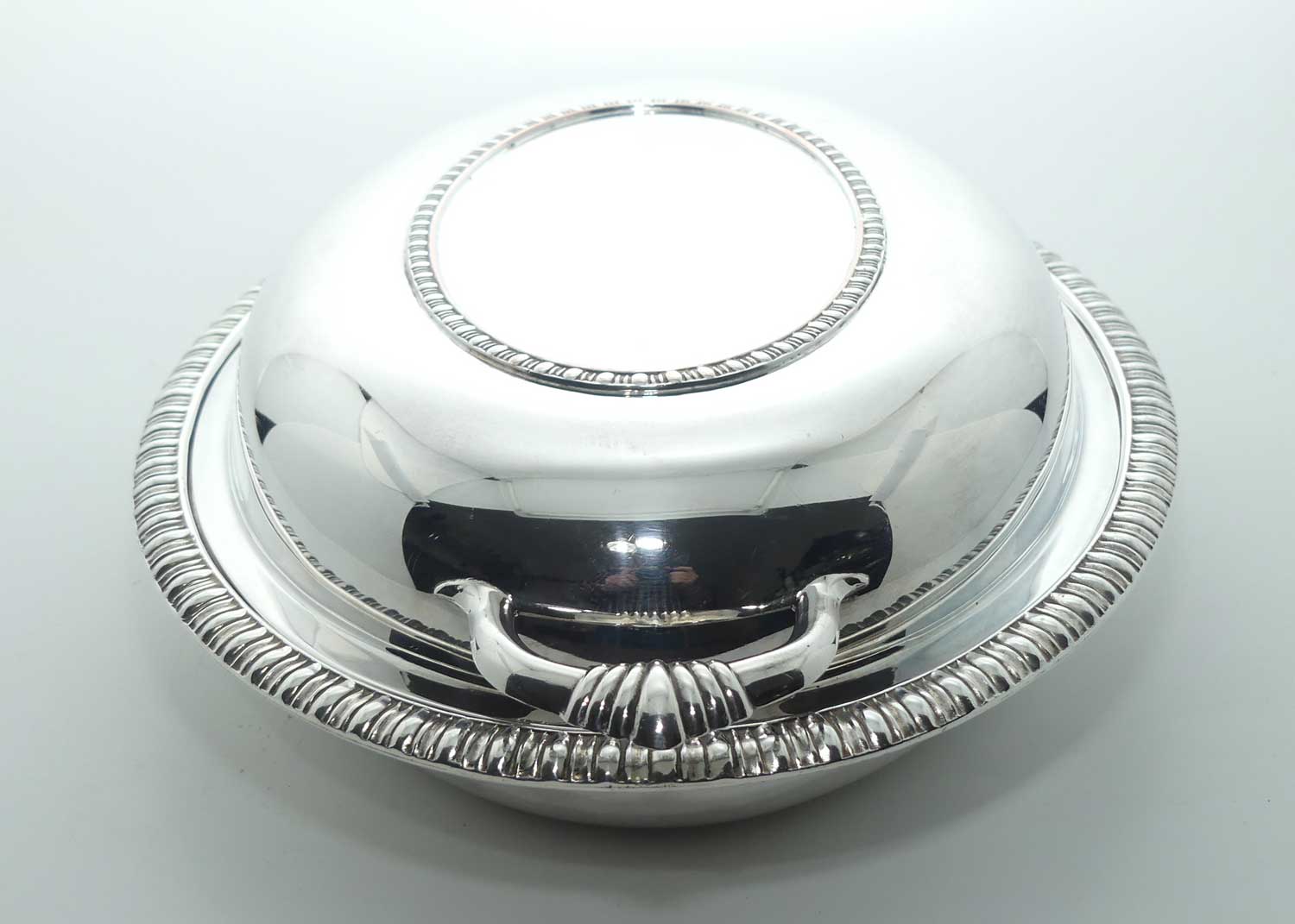 Hecworth Old Sheffield oval shaped vegetable dish | tureen