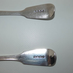 Georgian Sterling Silver pair of ladles | London 1830 | Robert Hennell