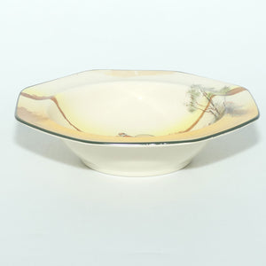 Royal Doulton Coaching Days hexagonal rimmed pudding bowl D2716