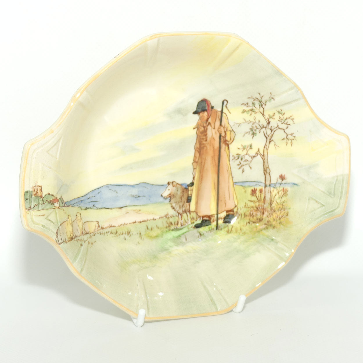 Royal Doulton Cotswold Shepherd hexagonal dish D5561 | #1