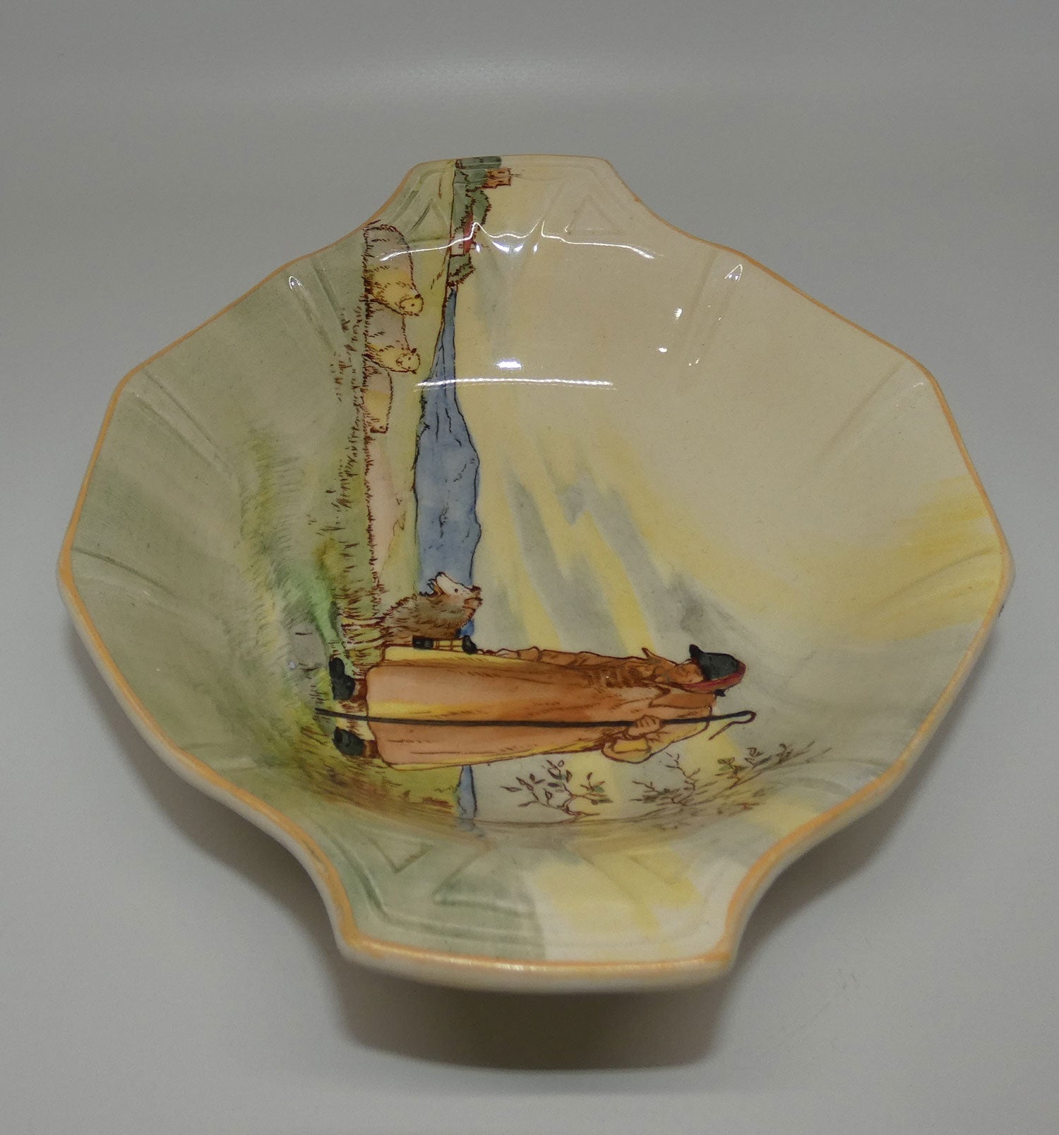 royal-doulton-cotswold-shepherd-hexagonal-dish-d5561