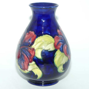 Walter Moorcroft Hibiscus (Blue) 7/8 vase #1