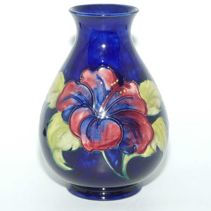 Walter Moorcroft Hibiscus (Blue) 7/8 vase #1