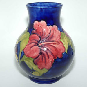 Walter Moorcroft Hibiscus (Blue) 869/9 vase