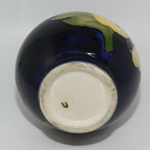 Walter Moorcroft Hibiscus small vase | Blue