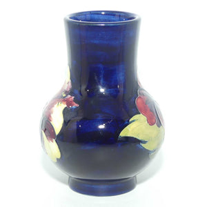 Walter Moorcroft Hibiscus small vase | Blue