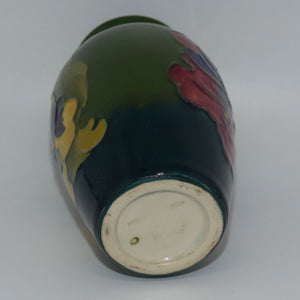 Walter Moorcroft Hibiscus small vase | Green