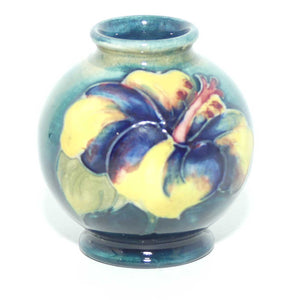 Walter Moorcroft Hibiscus miniature vase