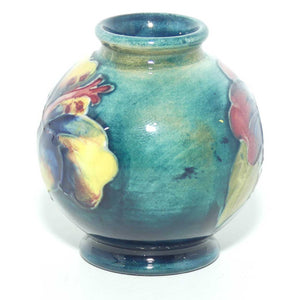 Walter Moorcroft Hibiscus miniature vase