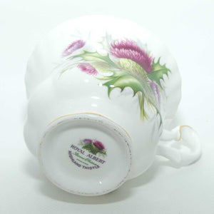 Royal Albert Bone China England Highland Thistle trio