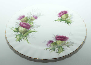 Royal Albert Bone China England Highland Thistle trio