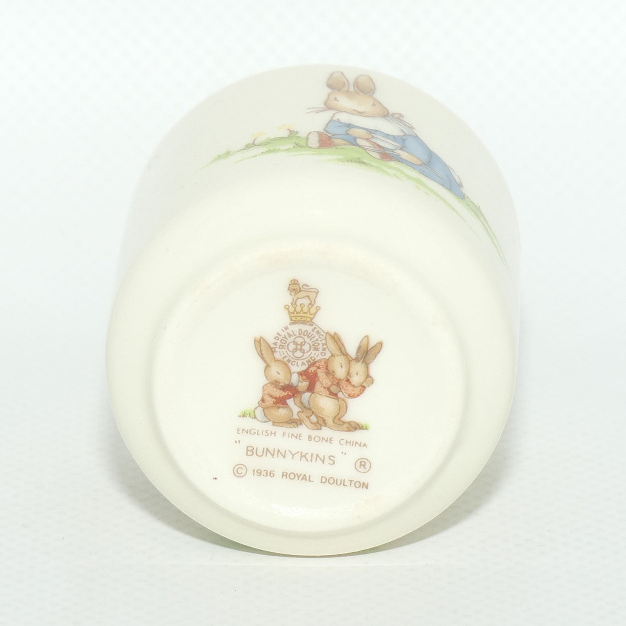 Royal Doulton Bunnykins egg cup | Playing with Egg and Spoon | Hobby Horse