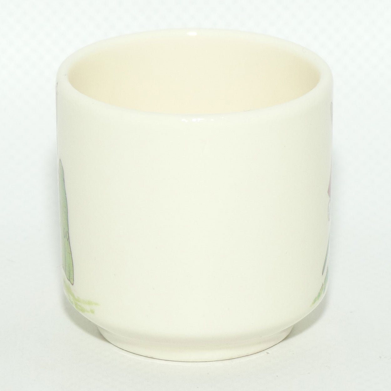Royal Doulton Bunnykins egg cup | Hobby Horse | Holding Hat and Coat
