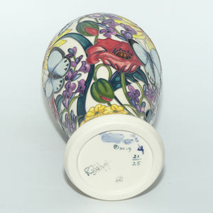 Moorcroft Holly Blue Butterfly 46/10 vase | LE 21/25