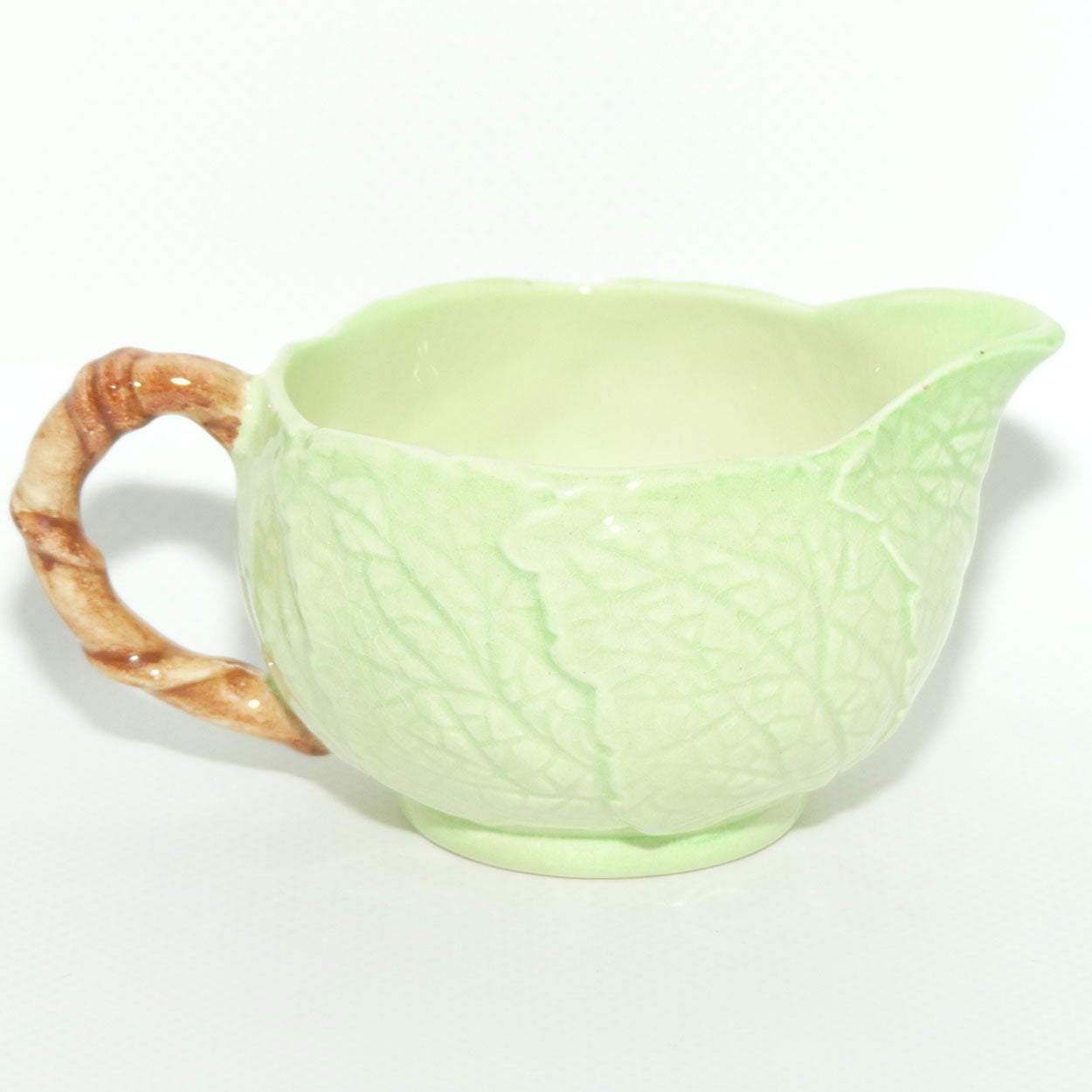 Carlton Ware Hollyhocks pattern small jug | Green