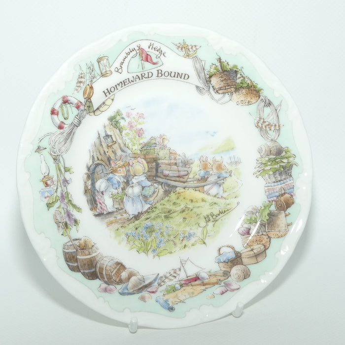 Royal Doulton Brambly Hedge Giftware | Sea Story | Homeward Bound tea plate | 16cm