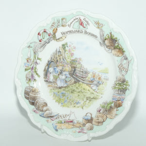 Royal Doulton Brambly Hedge Giftware | Sea Story Collection | Homeward Bound plate | 20cm