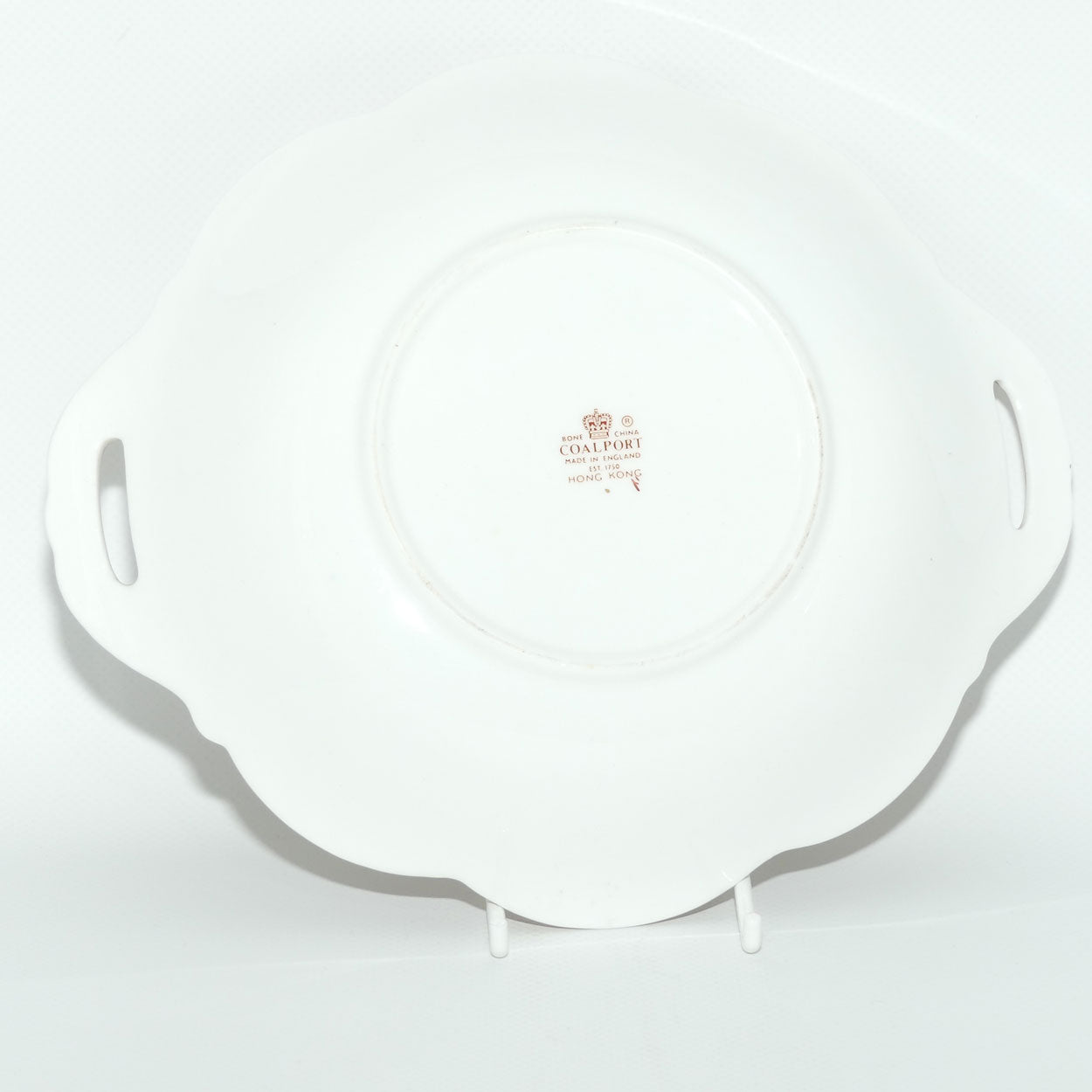 Coalport Hong Kong pattern double handle dish | 22cm