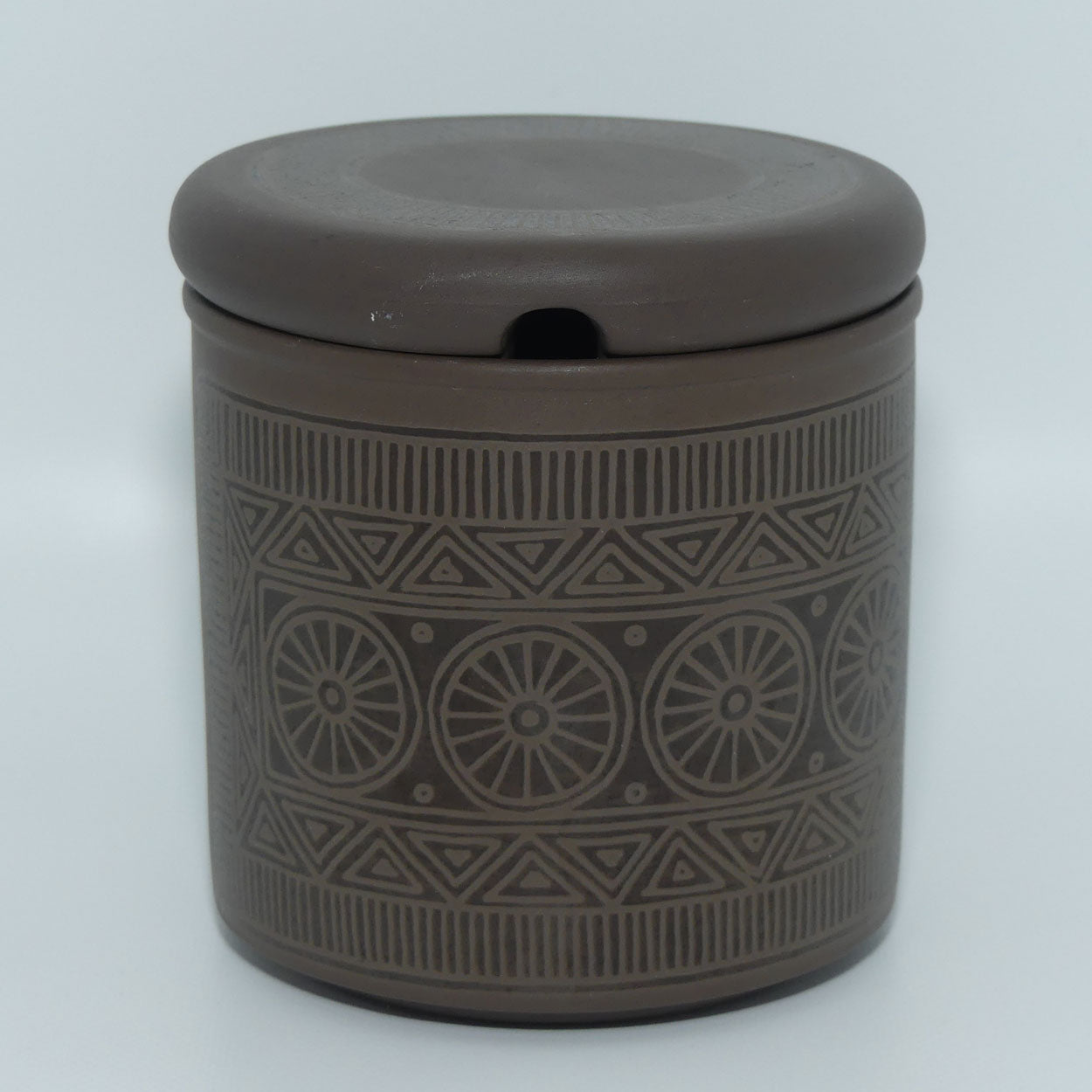 Vintage Retro Hornsea England Palatine lidded sugar bowl