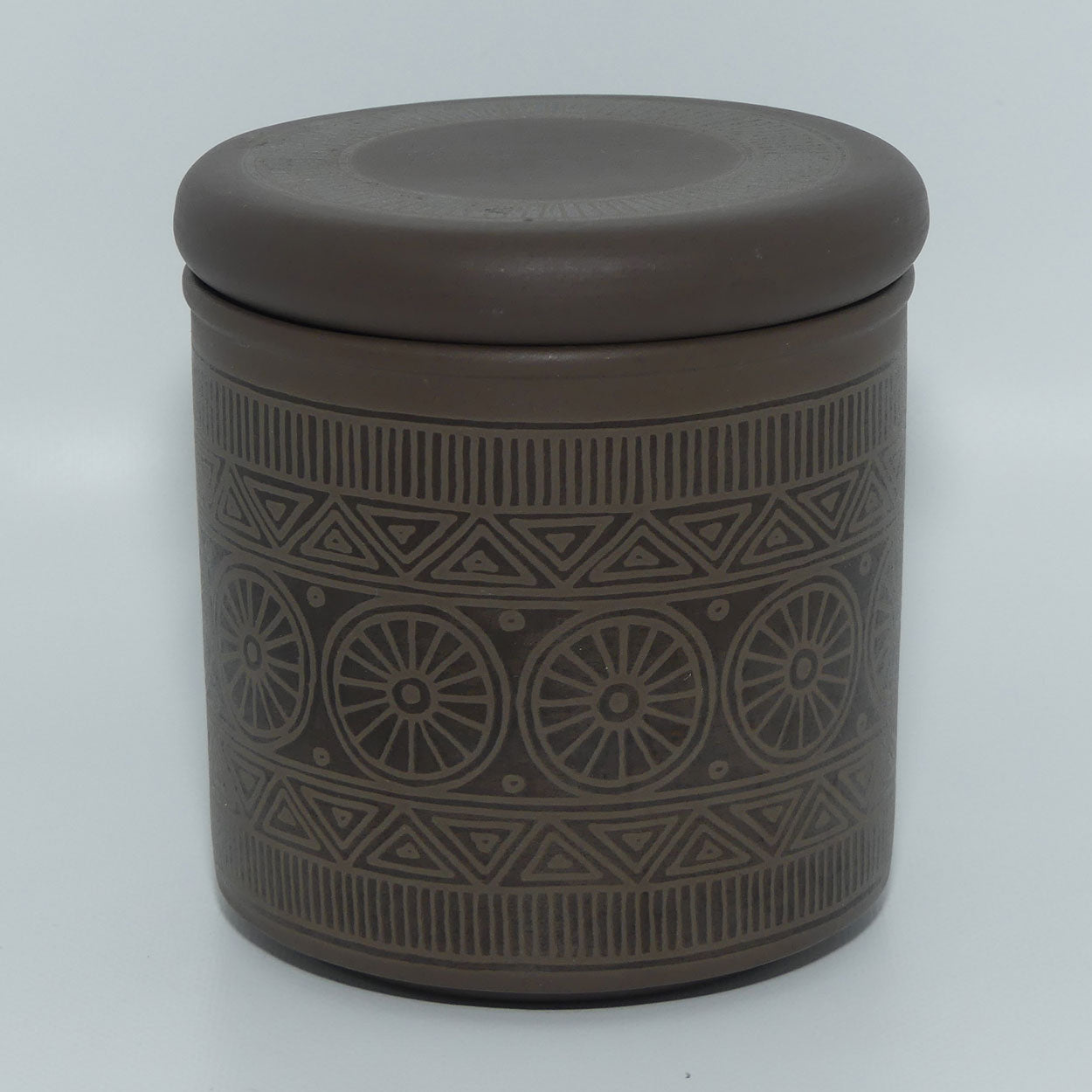 Vintage Retro Hornsea England Palatine lidded sugar bowl