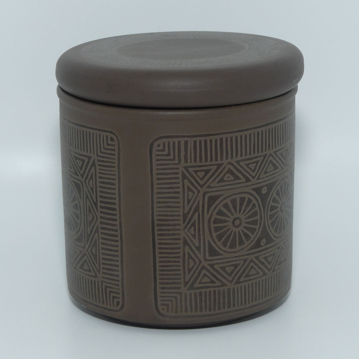 Vintage Retro Hornsea England Palatine lidded sugar bowl