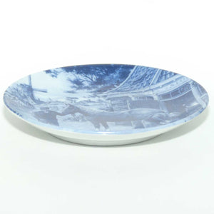 Delft Blauw Holland miniature plate | Horse getting Shoed