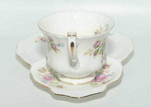 Royal Albert Bone China England Moss Rose Hostess Duo