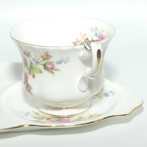 Royal Albert Bone China England Moss Rose Hostess Duo