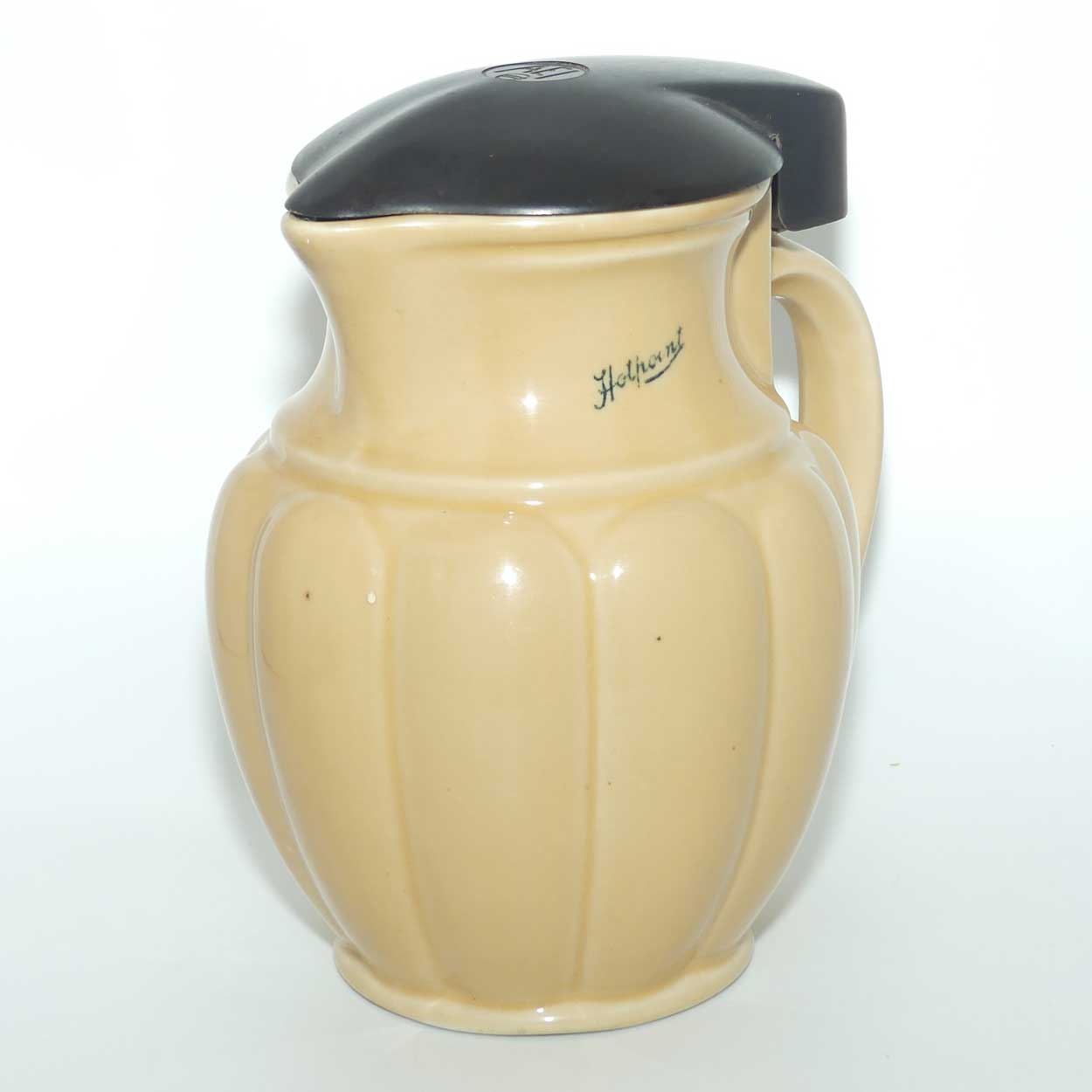 Early Australian AEI Hotpoint electric jug complete with cord and element | Blue Hotpoint logo