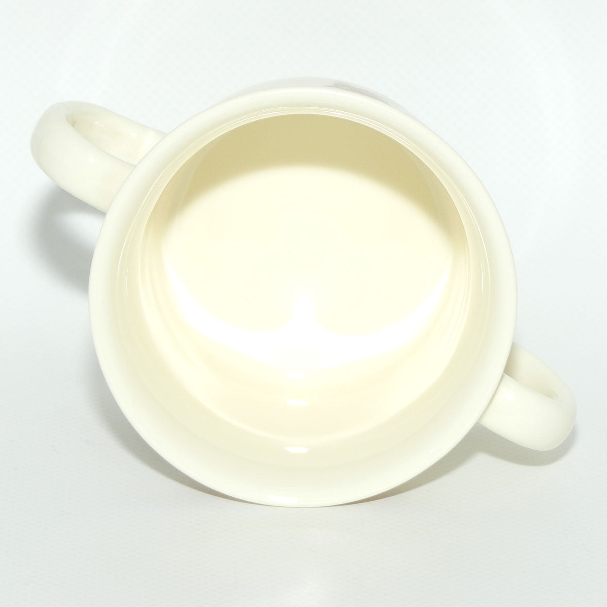 Royal Doulton Bunnykins Sledding | Snowball Fight hug a mug | boxed