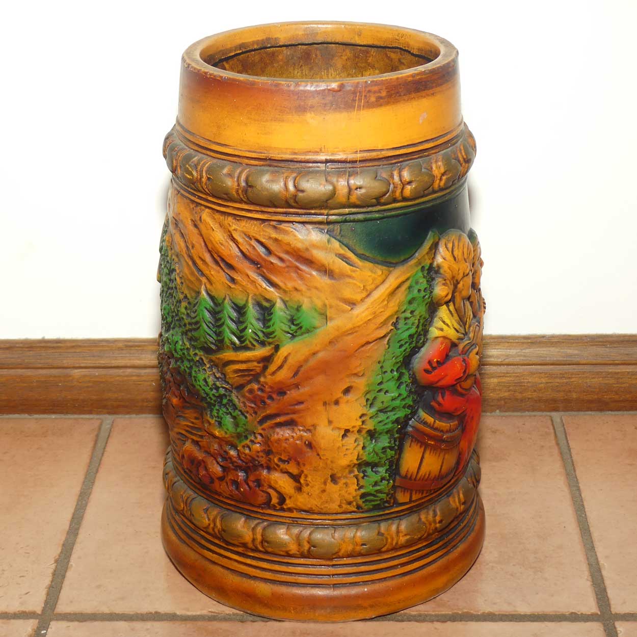 Very Large Vintage Beer Tankard | Cavaliers