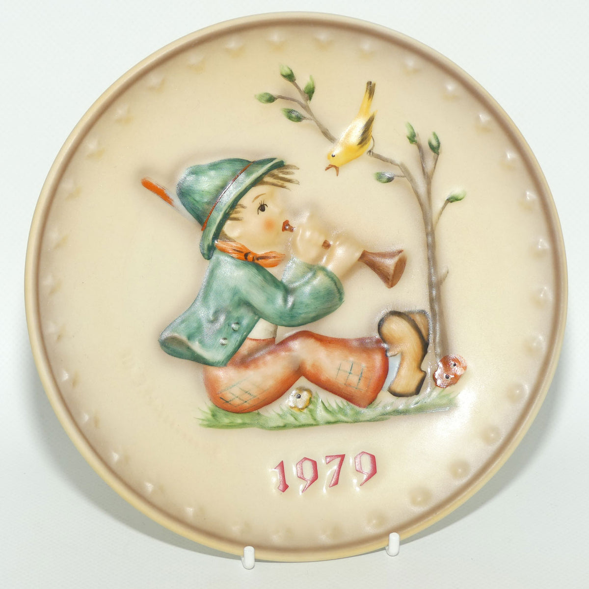 HUM0272 MI Hummel Annual Plate 1979 | Singing Lesson | Boxed