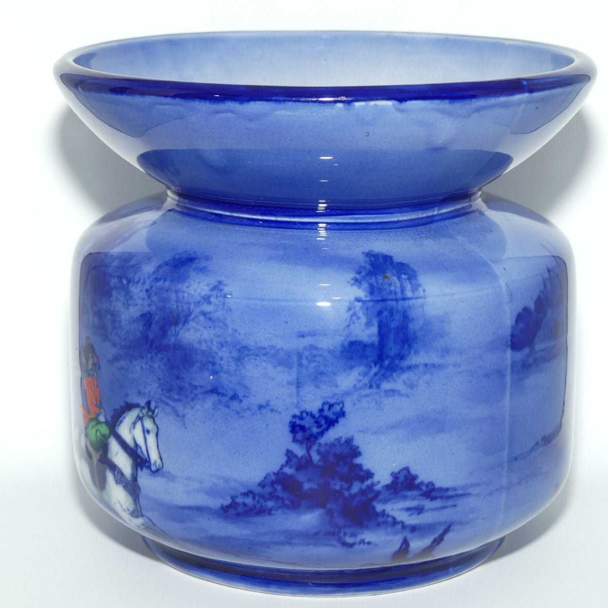Royal Doulton Hunting - Morland Blue Spittoon